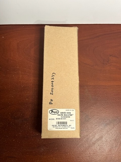 Dwyer RMB-83-SSV Flow Meter RMB83SSV NEW