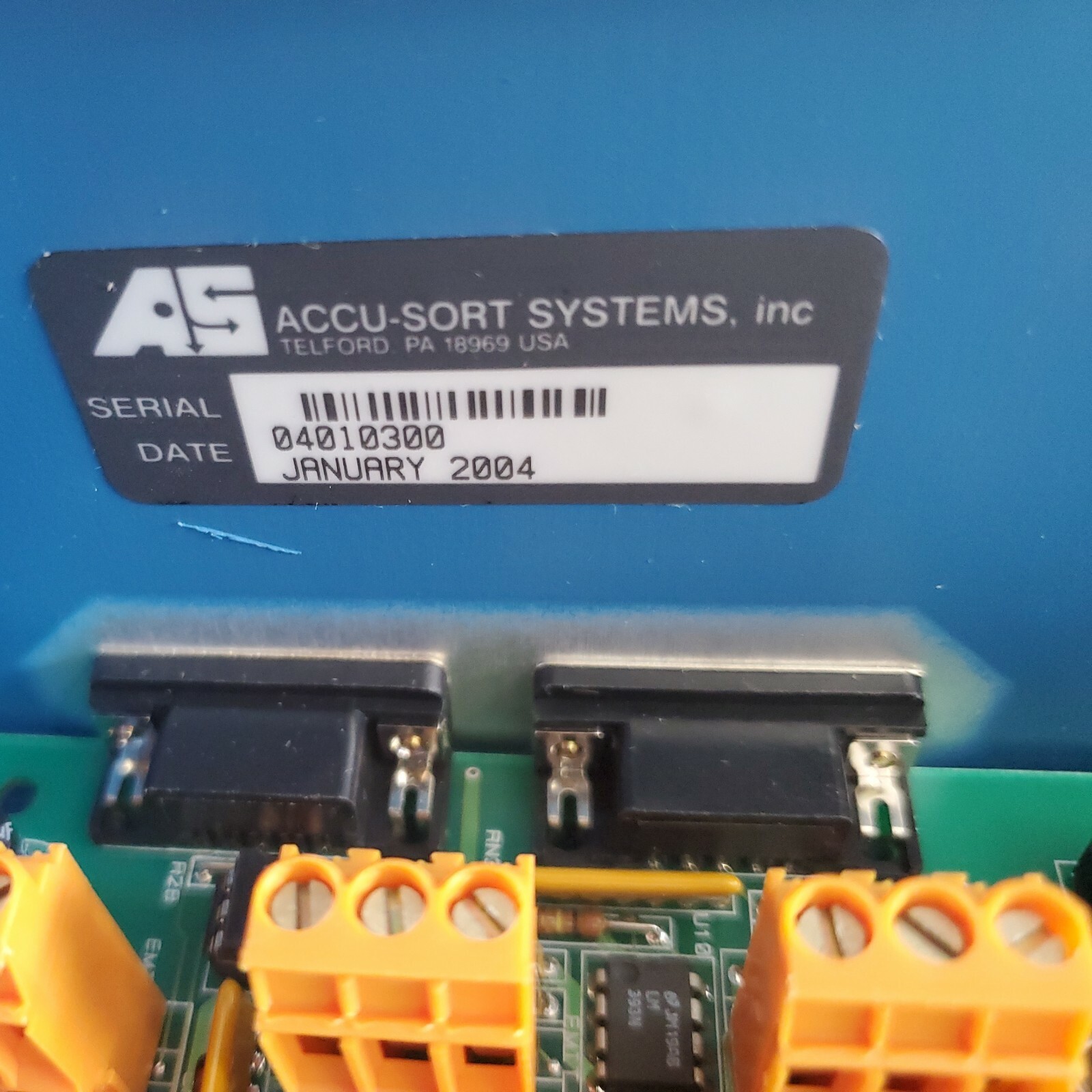 *NEW* Accu-Sort Tach/Trigger Interface Box 100-240Vac 50/60Hz .5A Max + Warranty
