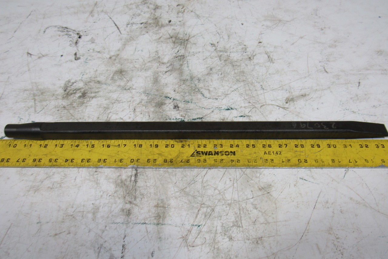 1″ Hex Shaft 1″ Wide Flat Air Jack Hammer Chisel 24″ OAL Lot of 15