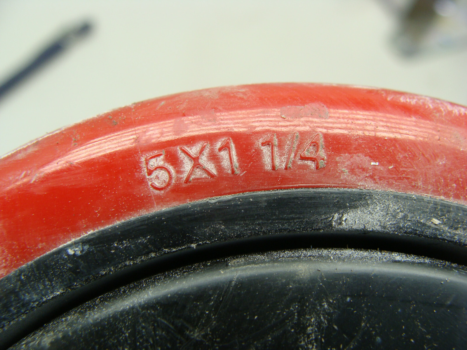 SET OF 4 FAULTLESS CREFORM TK-130 CASTERS (NO BRAKES) 5″ X 1-1/4″