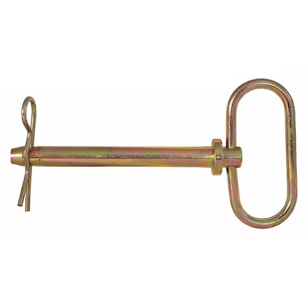 Buyers Products 66115 Yellow Zinc Plated Hitch Pins – 3/4 Diameter X 6-1/4 Inch