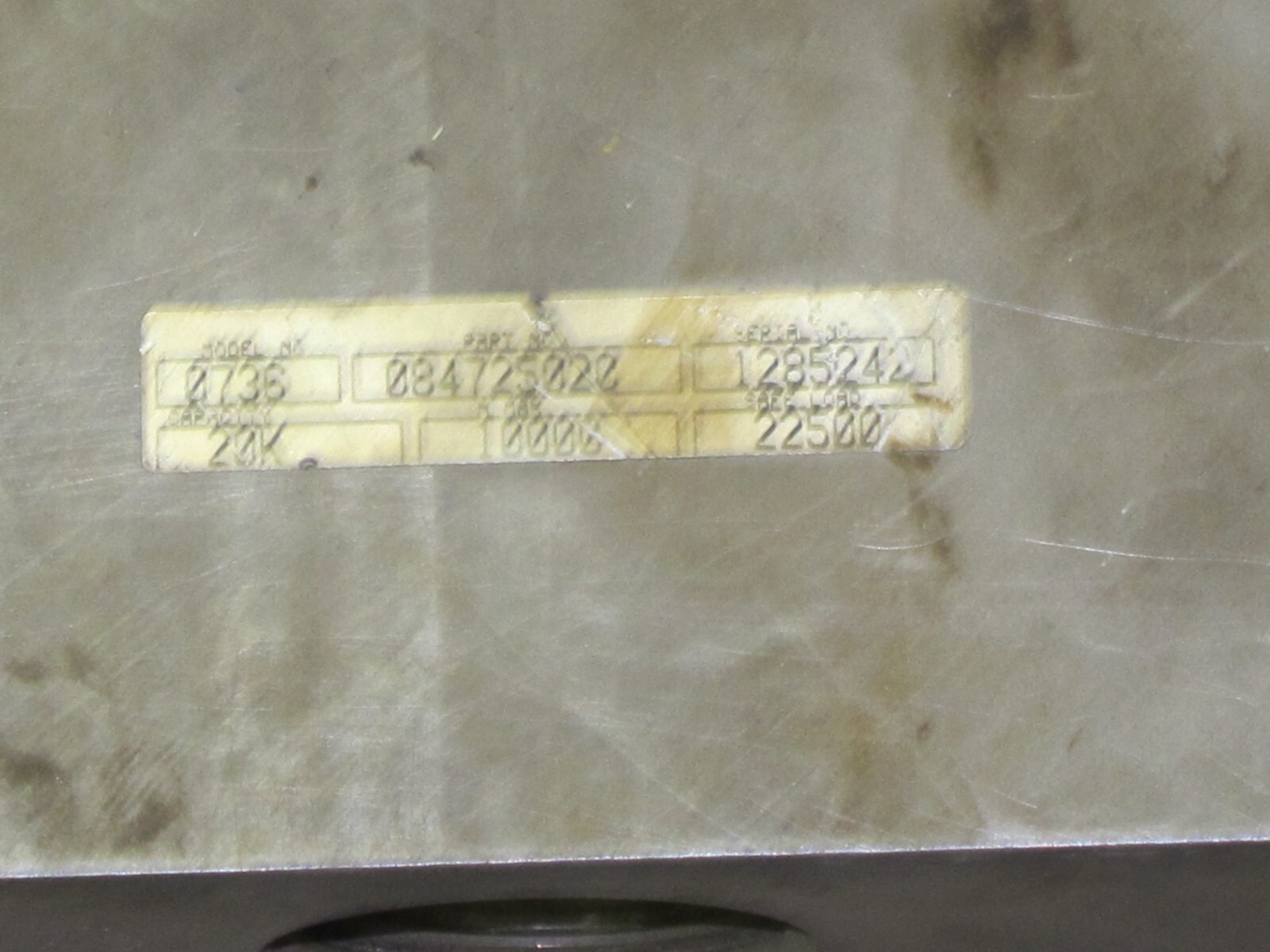 NEW METTLER TOLEDO Model 0736, p/n 084716020 TRANSDUCER, Out of box/New