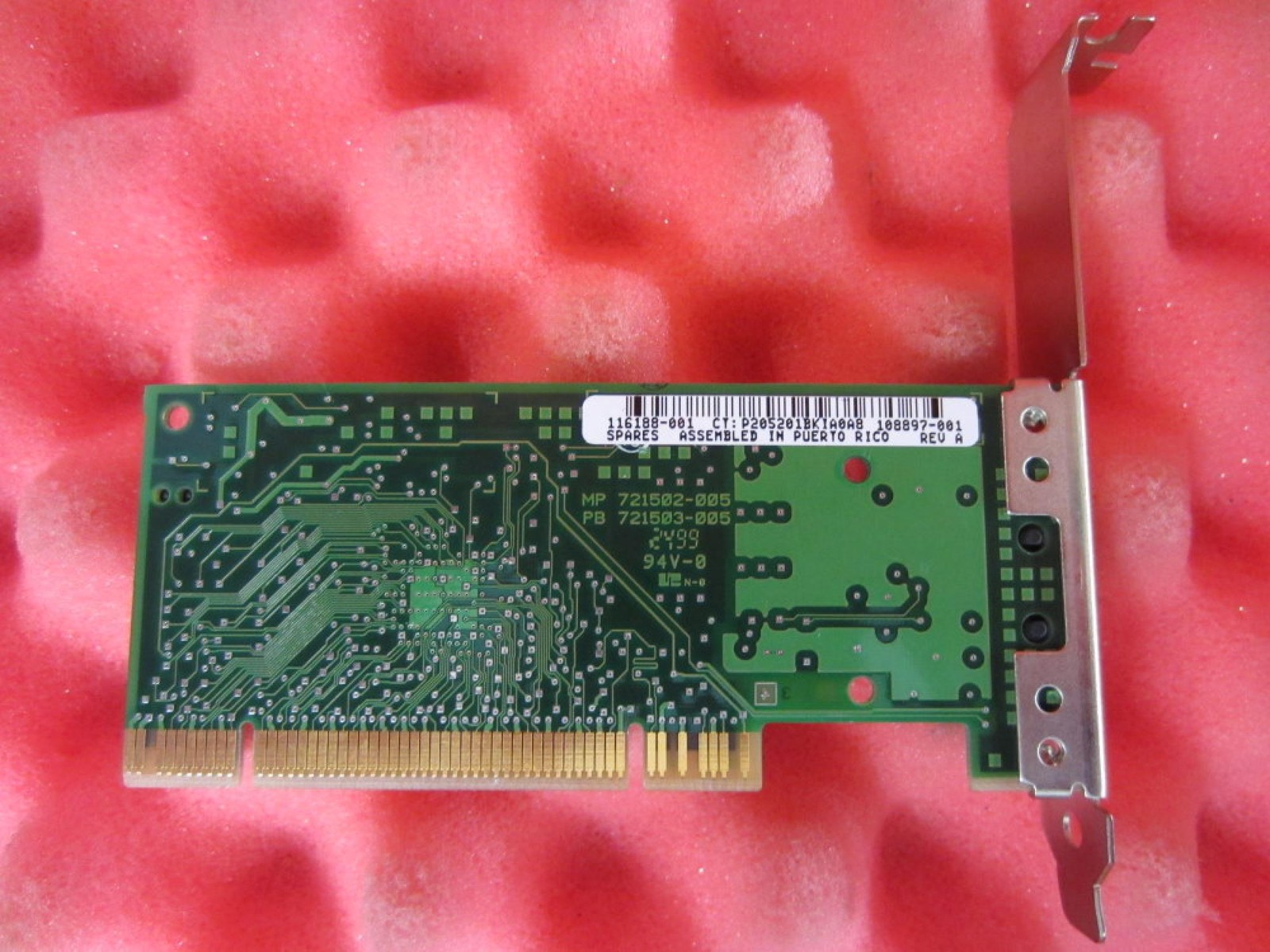 Intel 717041-005 Network Card 717041005 10/100 108897-001