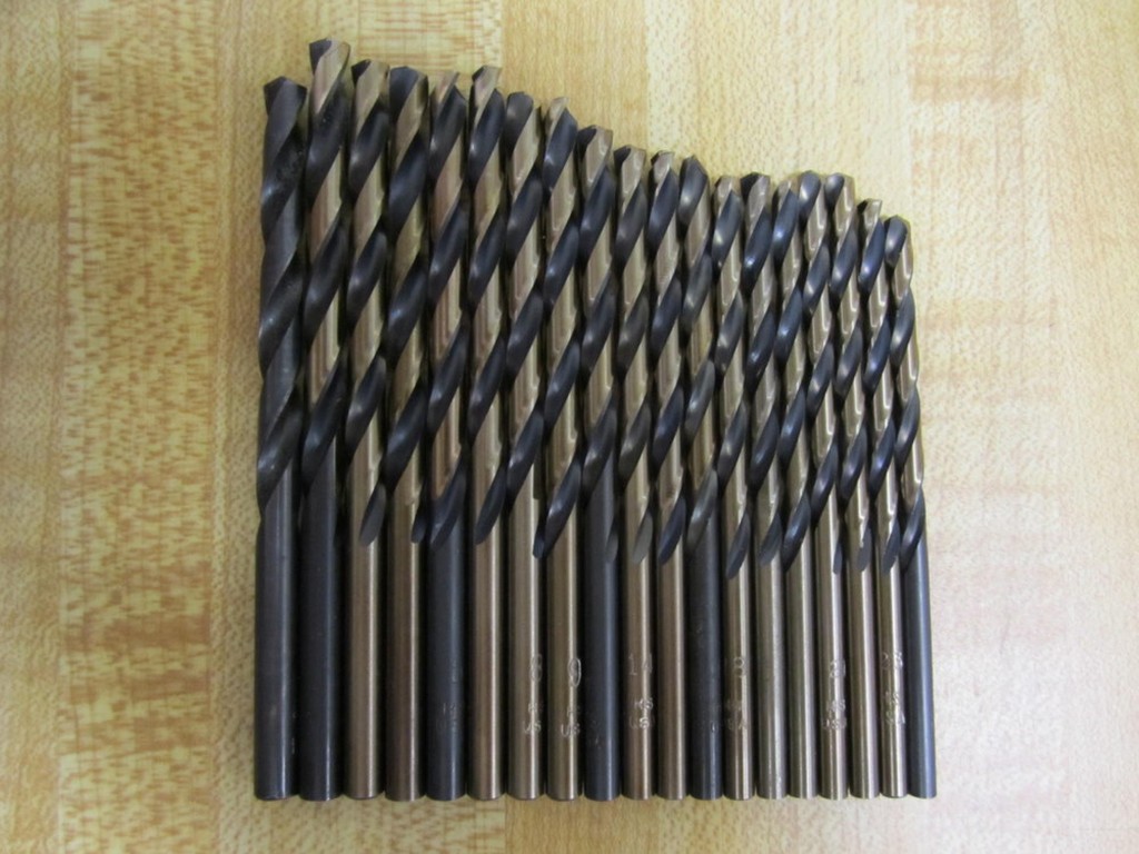 Part 19 PIECE DRILL SET 19 Piece Wire Number Drill Set
