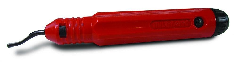 Mill-Rose 70416 1/2″ Plastic Metal Deburring Tool Black Red