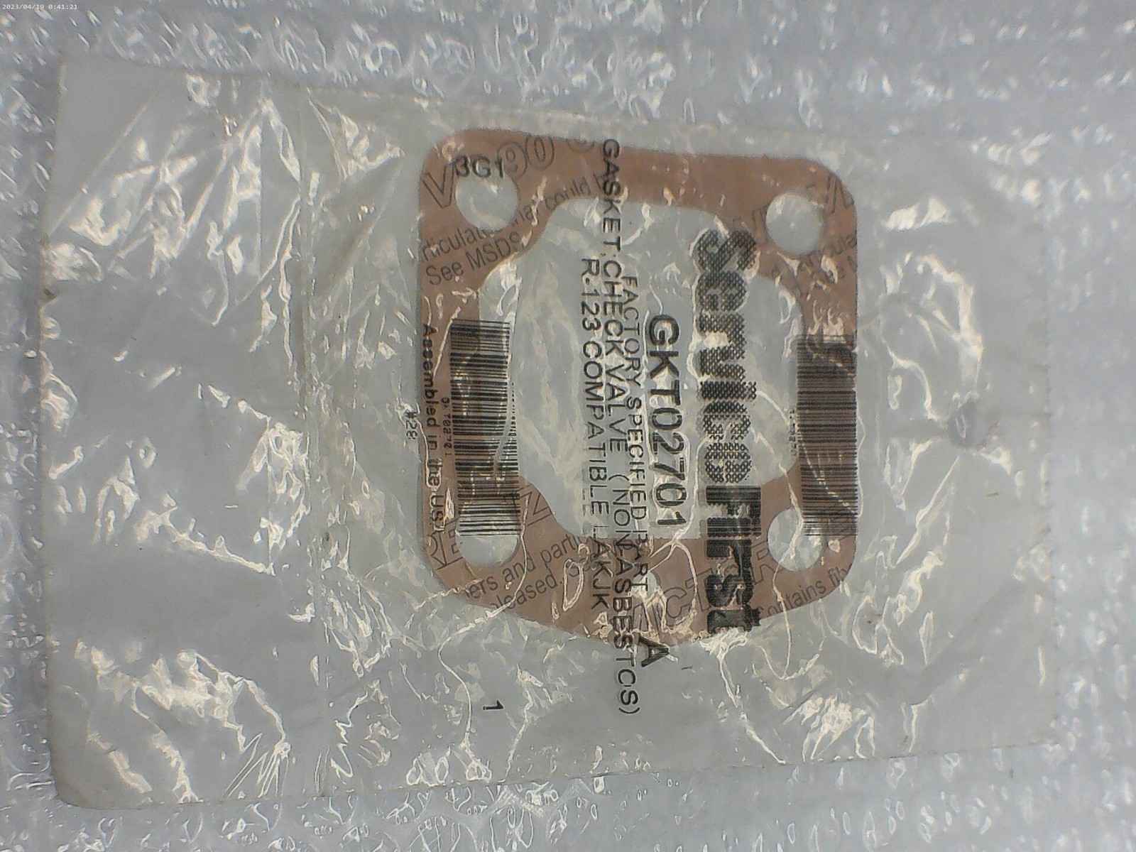 SERVICE FIRST GKT02701 GASKET NSMP.