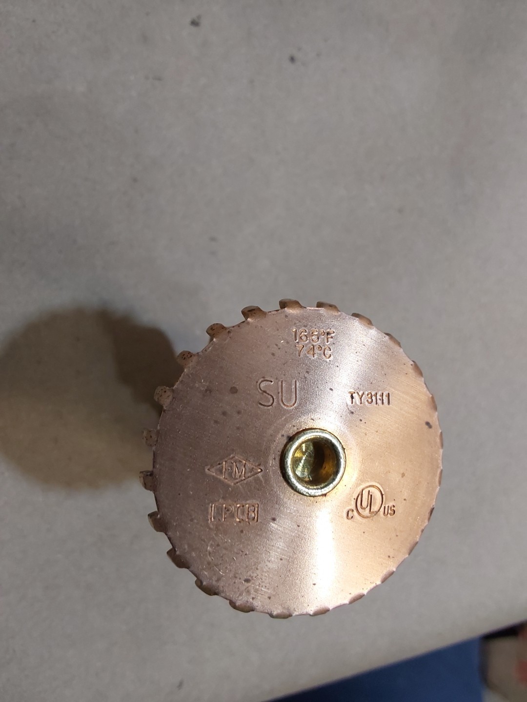 Part SU Upright Sprinkler Head TY3111 (Lot Of 23)