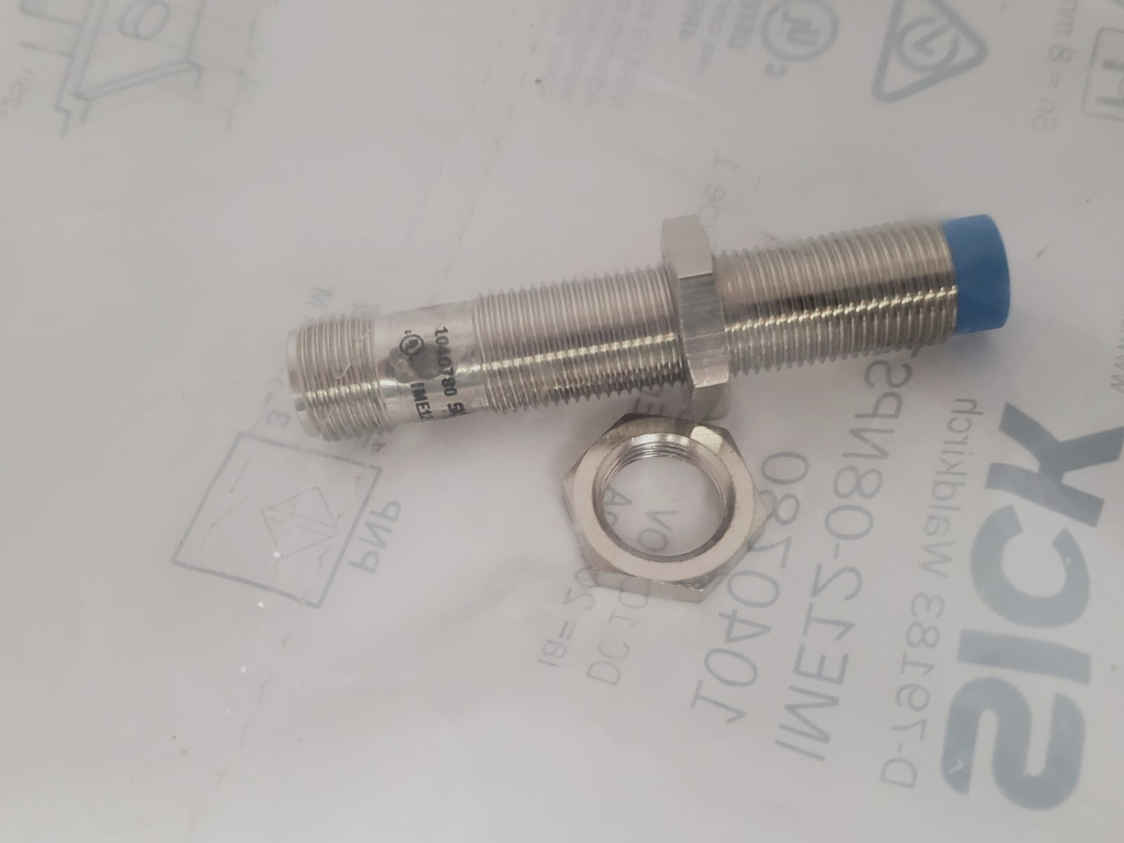 SICK IME12-08NPSZC0S INDUCTIVE PROXIMITY SENSOR 10-30V PNP NO 4 PIN NIB