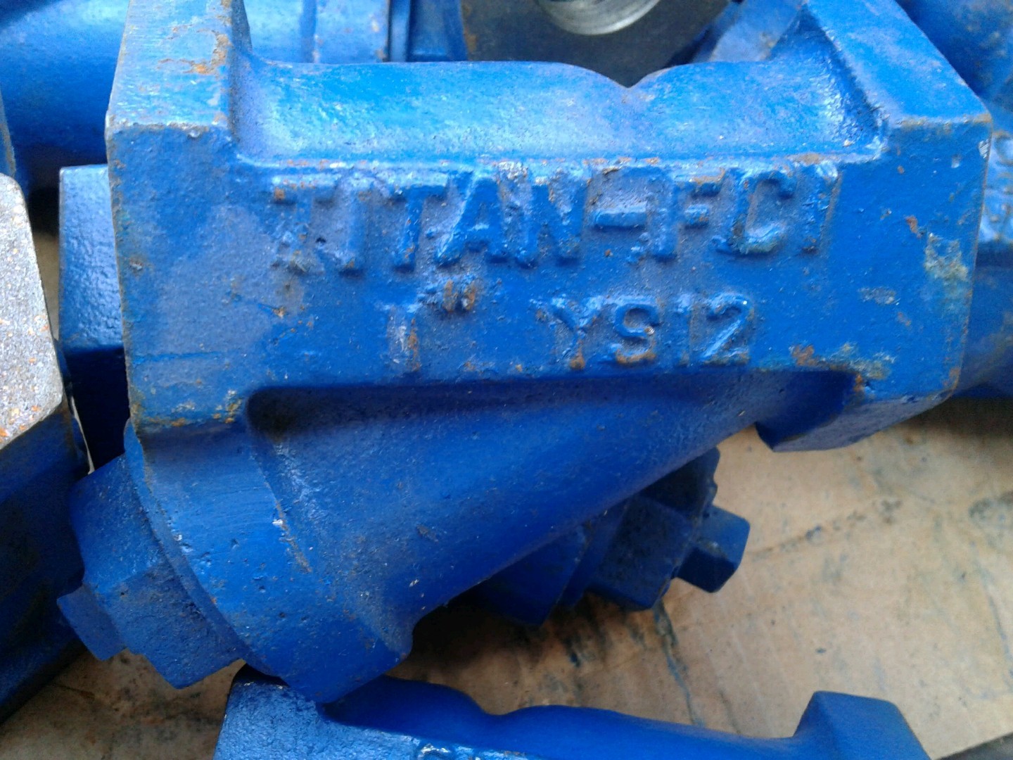 NEW 1″ FNPT TITAN STRAINER TRAP FCI 1″ YS12 – CL-A126 250 SWP CAST IRON