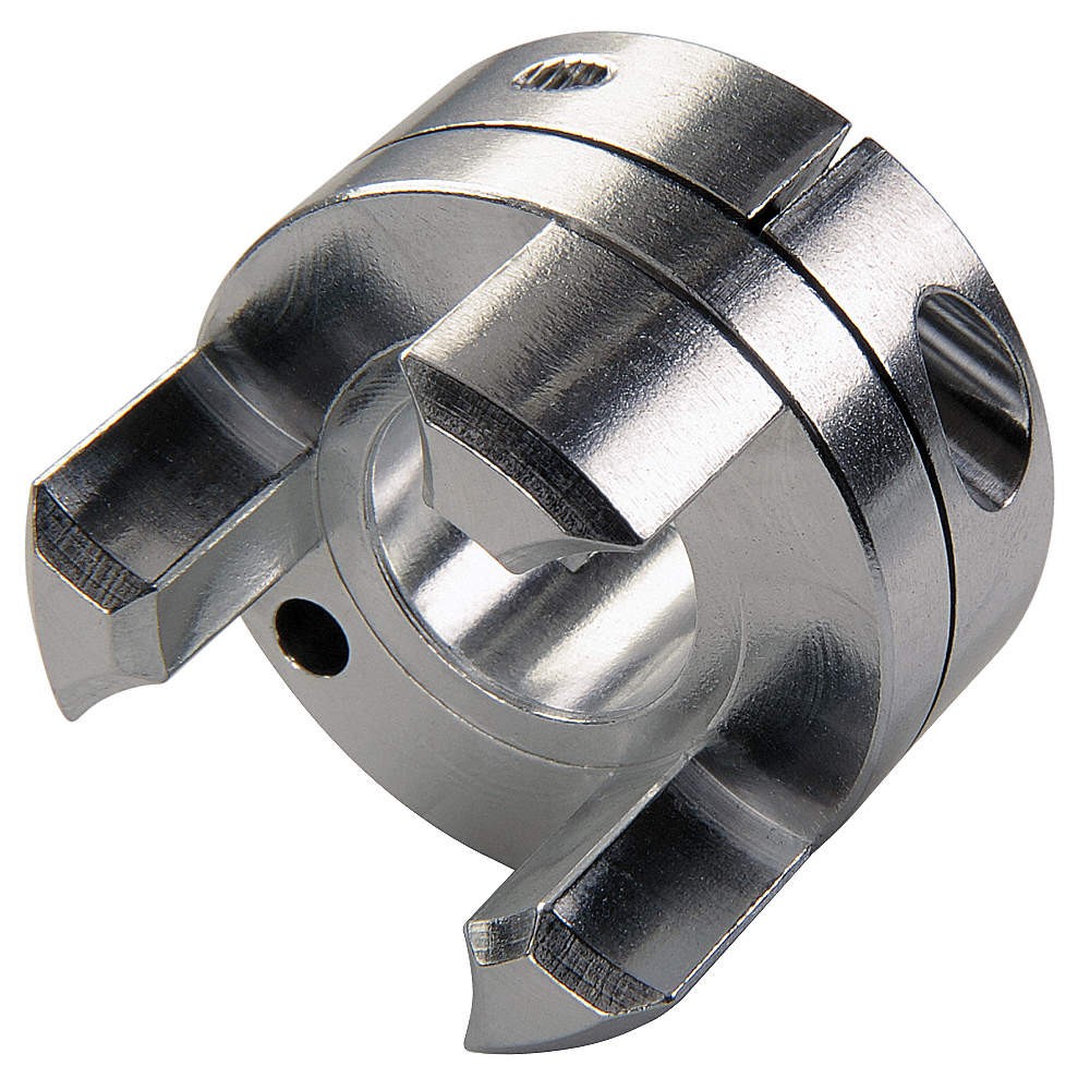 RULAND MANUFACTURING Curved Jaw Coupling Hub,20mm,Aluminum 3HRC4