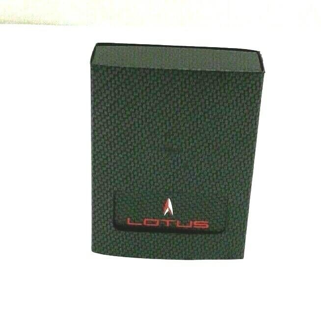 Lotus Black Matte and Brushed Chrome Deception Cigar Cutter CUT401-BLACK