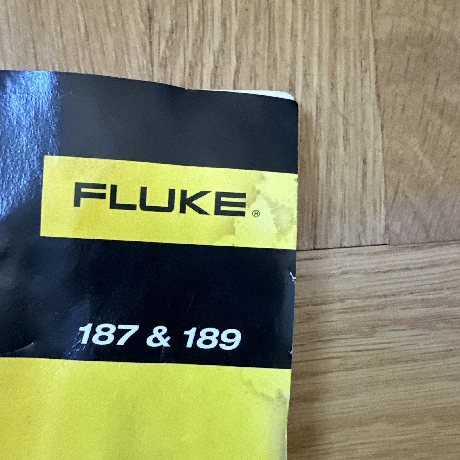 FLUKE 187 & 189 TRUE RMS MULTIMETERS USER’S MANUAL (English Language)