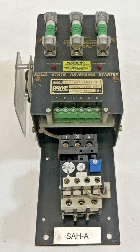Payne Engineering Solid State Rev Starter – 11R-4-3HPA – ABB T25DU 1.3-1.8 -NEW