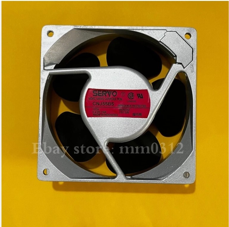1pcs SERVO CNJ55B5 100V 15 / 13W 120 * 120 * 38MM aluminum frame cooling fan