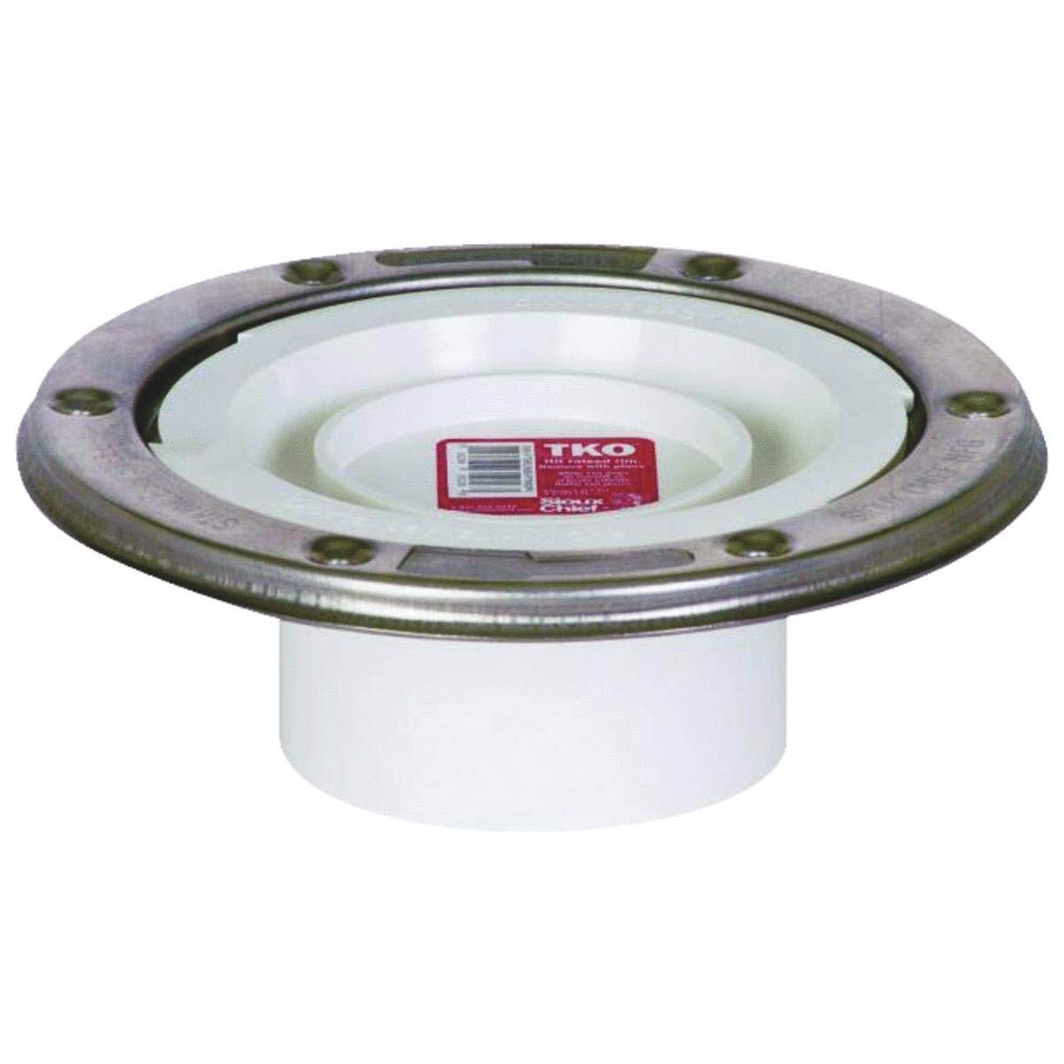 Sioux Chief 888 Ptm Tko Pvc Closet Flange 3 Inch Stainless Steel Ring