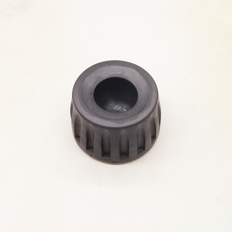 3Pcs 15mm ID Rubber Tripod Feet, Tripod Replacement Parts, Black