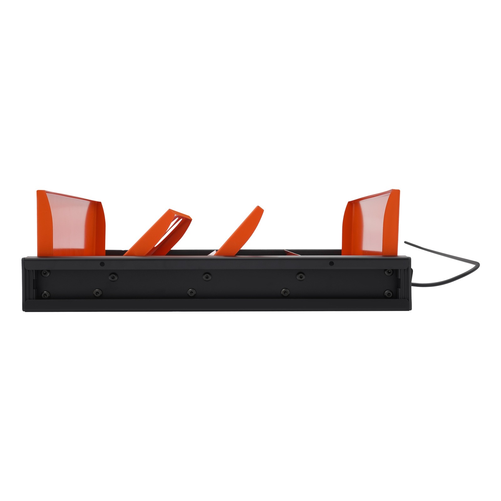 Shelf Spray Can Holder Lube Can Wall Mount Storage Rack Paint Organizer Orange