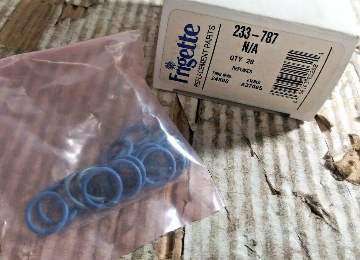 20 NEW FRIGETTE 233-787 A/C COMPRESSOR SEALS/ O-RINGS NIB/NNB ***MAKE OFFER***