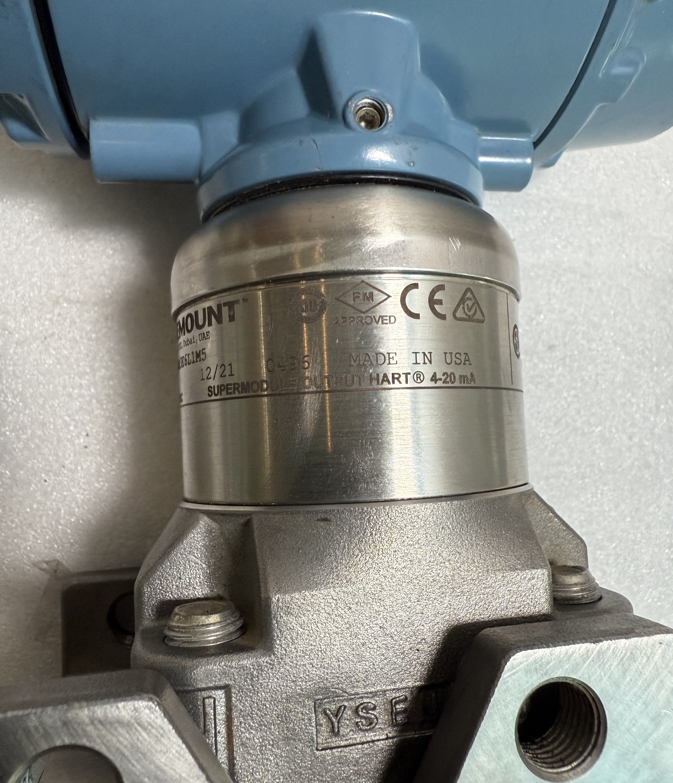 ROSEMOUNT 3051S2CD3 Pressure Transmitter 3051S2CD3A3F15A1AB3E6L1M5