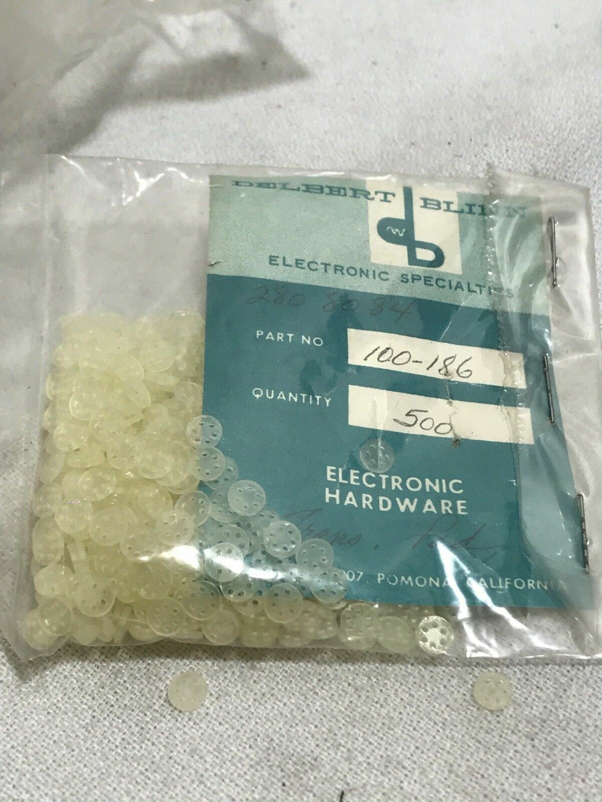 Delbert Blinn 100-186 Bag of 500