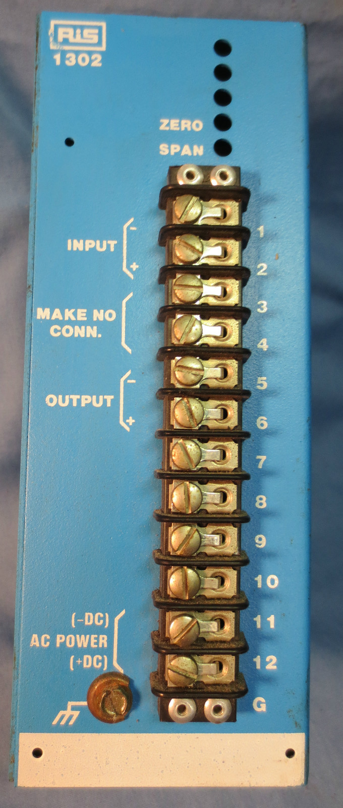 RIS SC-1302 ISOLATED TRANSMITTER – INPUT 1-5V; OUTPUT 4-20mA – 115VAC