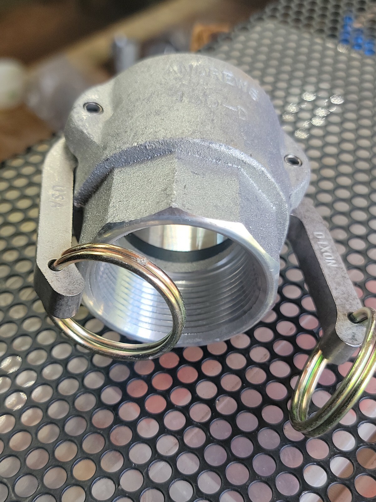 DIXON D150 1-1/2″ ALUMINUM CAM & GROOVE TYPE D COUPLER USA