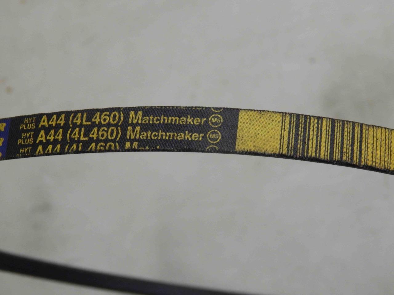 #224 Goodyear A44 4L460 46″L 1/2″W Matchmaker 1/2″ x 46″ HY-T Plus V-Belt NEW