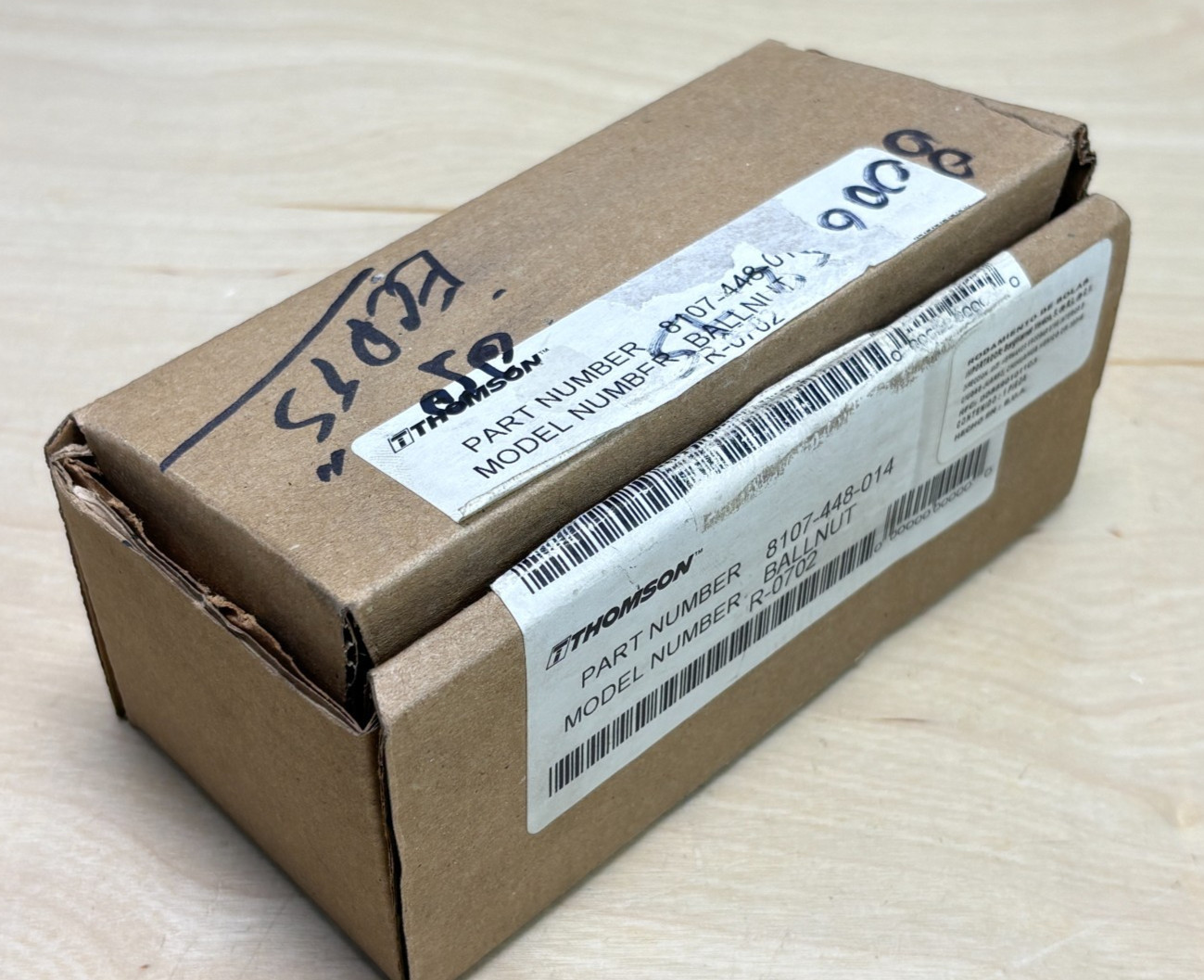 Thomson 8107-448-014 Ball Nut, 0.750 X 0.500 in