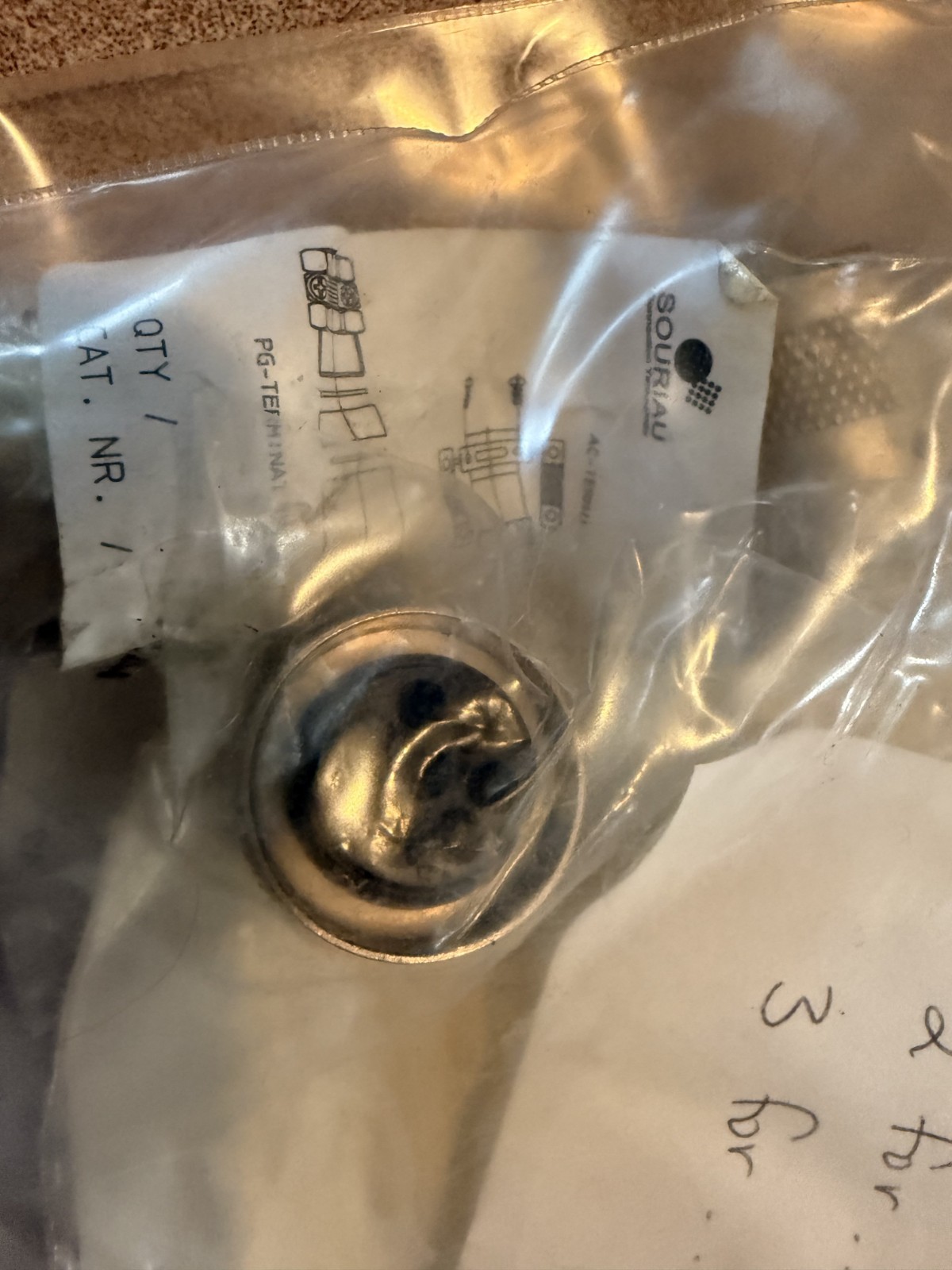 NEW LOT of 5 Souriau Circular Connector 8P Socket Plug Shell Size 12 # UTG6128SN
