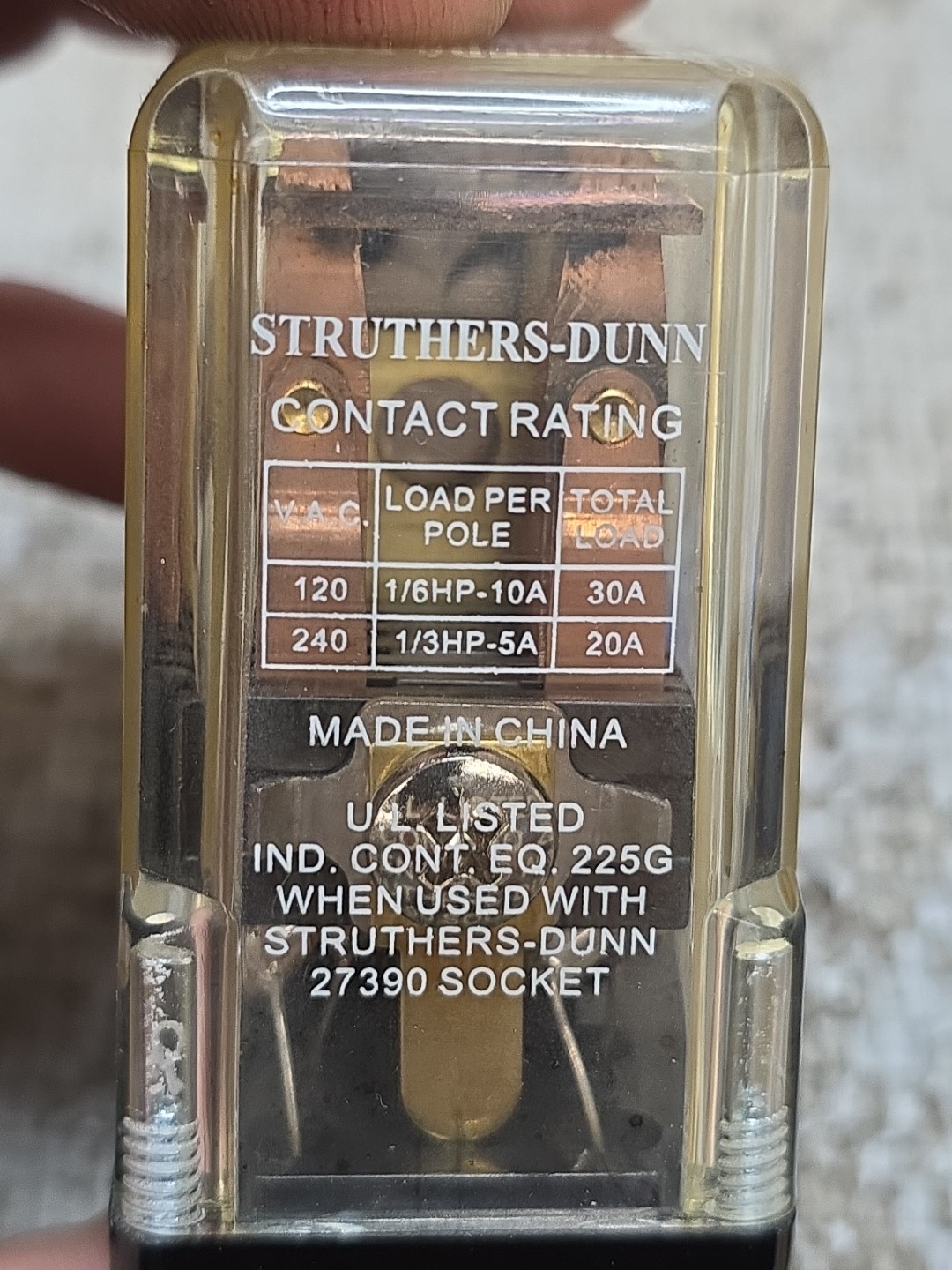 * NEW * Struthers-Dunn 219BBXP Relay NEW IN BOX