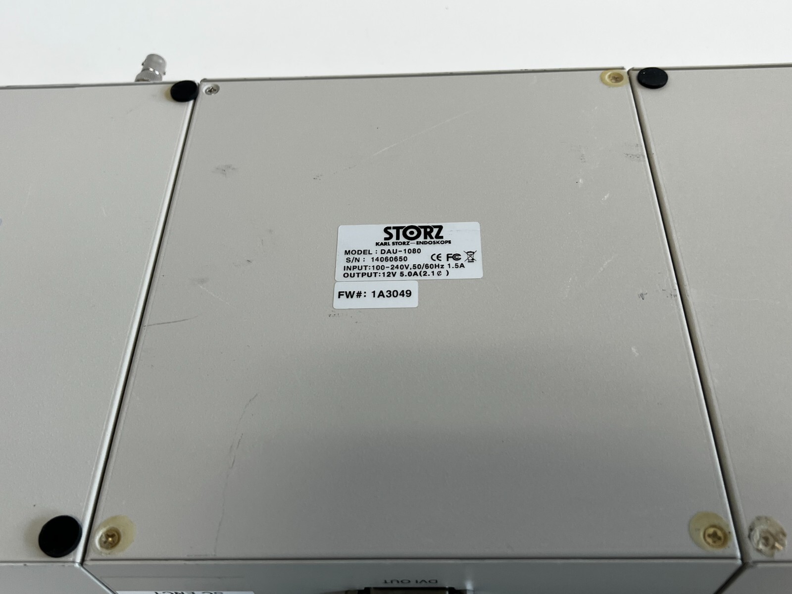 Lot of 3 Karl Storz DAU-1080 Endoscope Universal DVI Converter