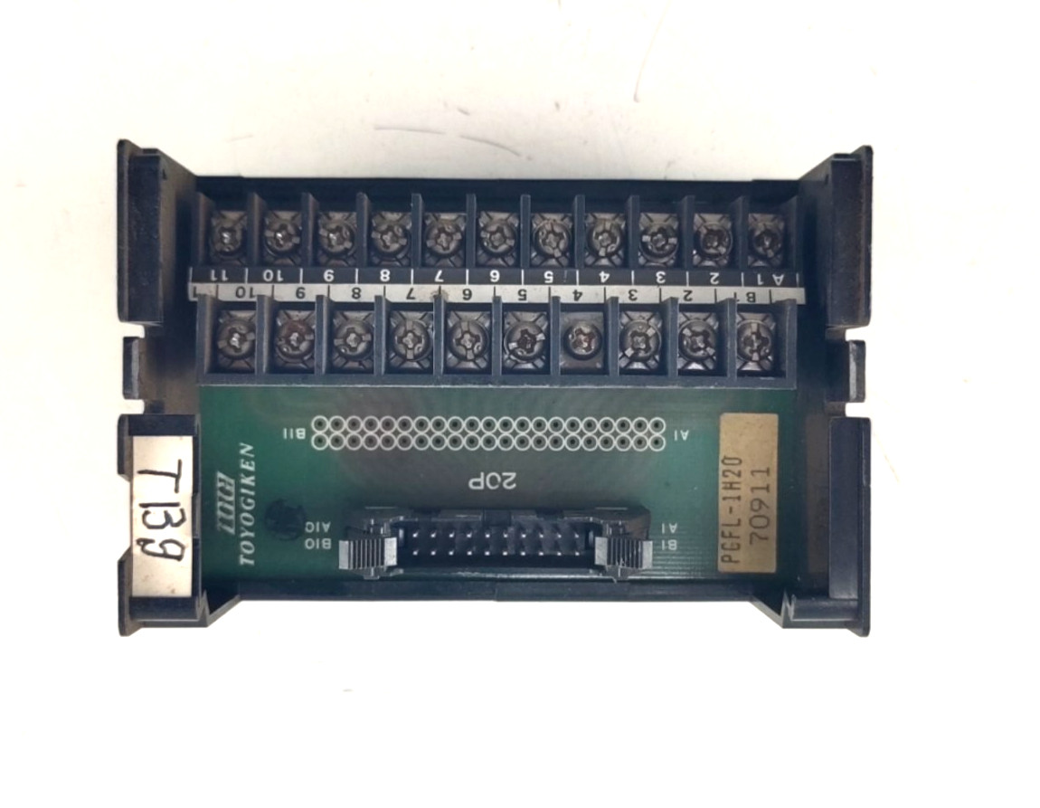 Togi Toyogiken PCFL-1H20 Terminal Block Relay Board (PACK OF 3 PCS)