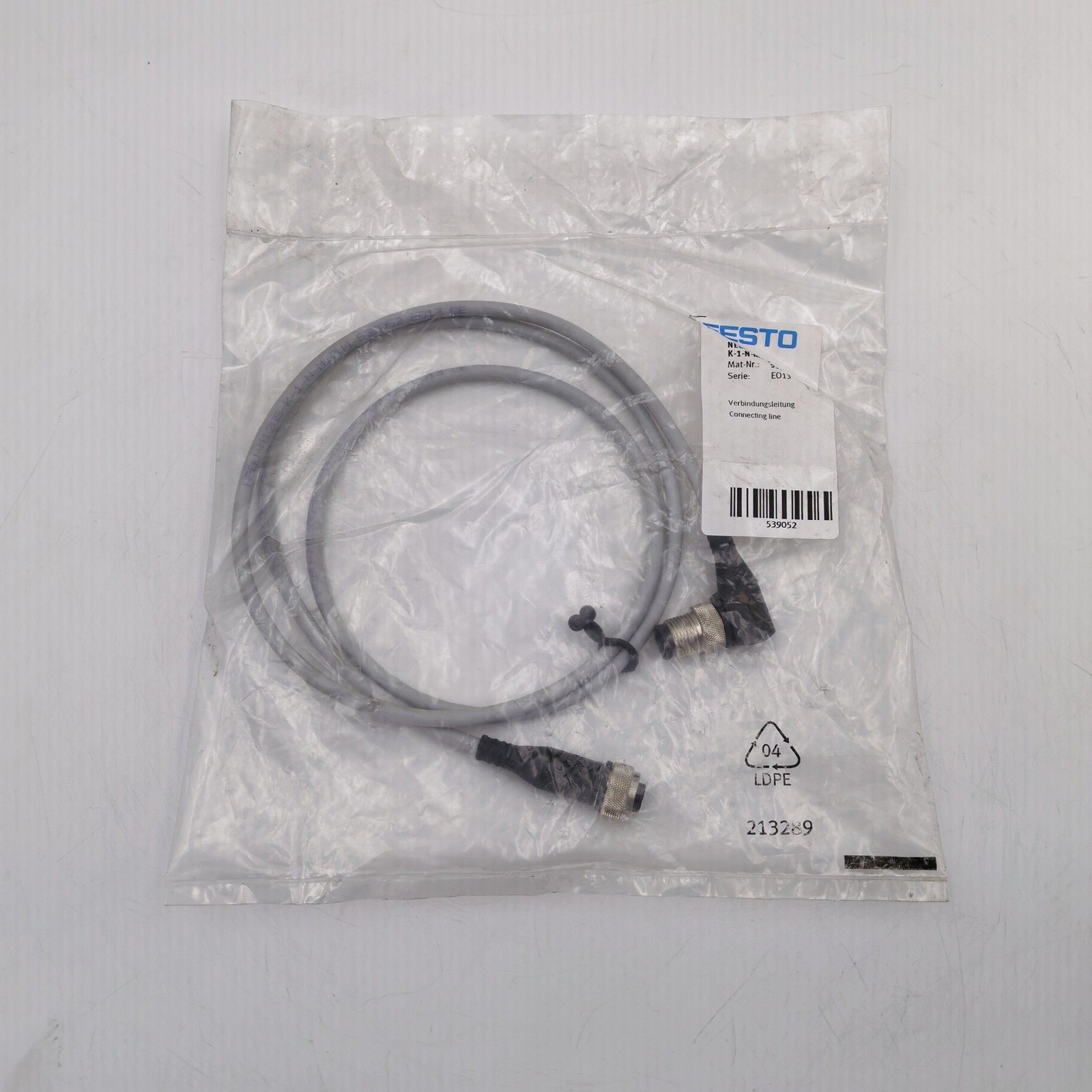 one FESTO NEBU-M12G5-K-1-N-M12W4 539052 NEW Accept counteroffer
