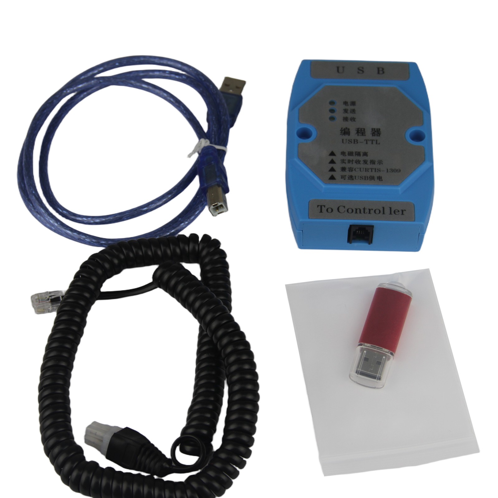 1309 USB Interface Box Programmer for Curtis 1314-4402 PC Programming Station US