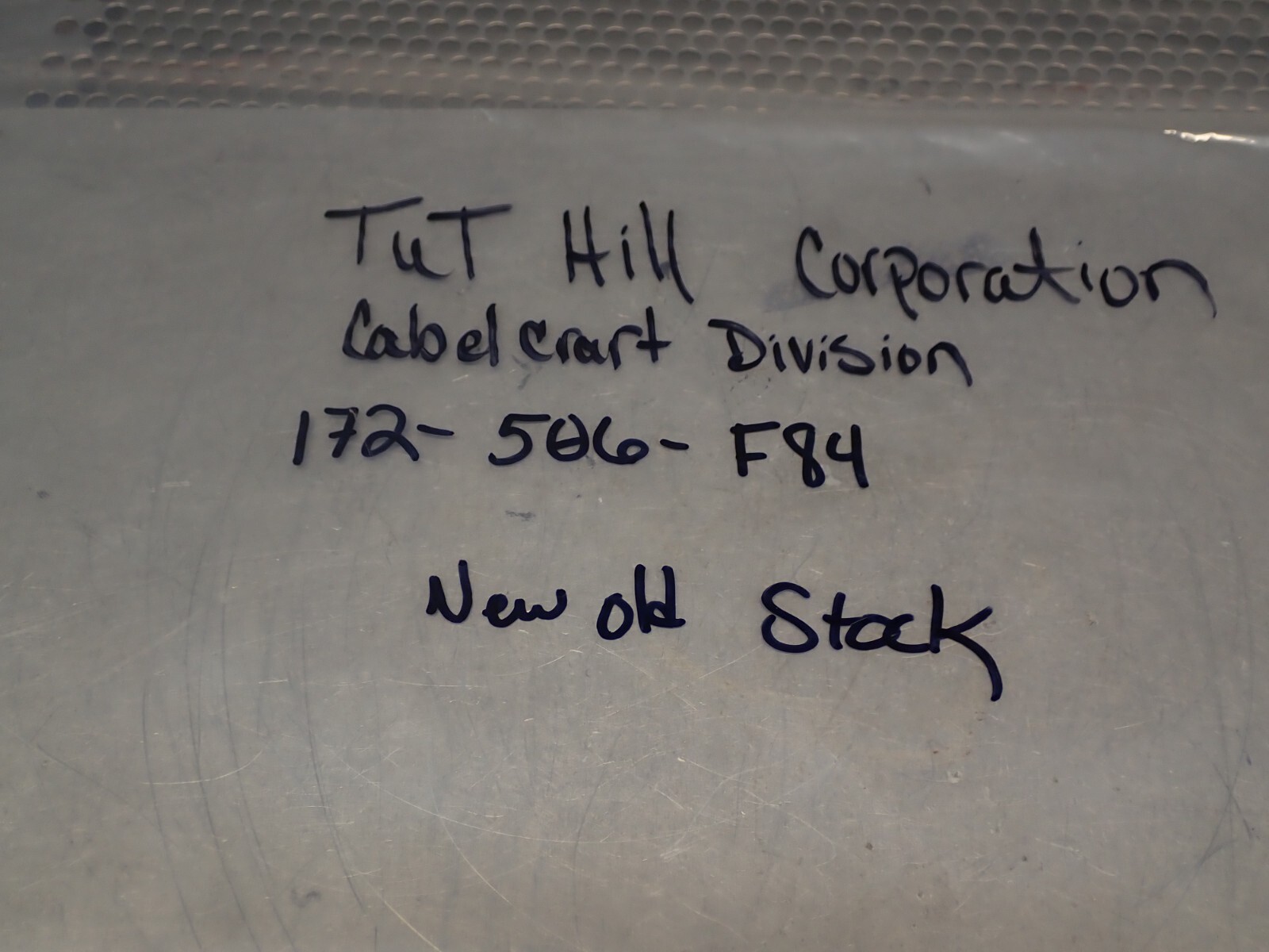 TUTHILL Cablecraft Divison 172-506-F84 Cable New Old Stock See All Pictures