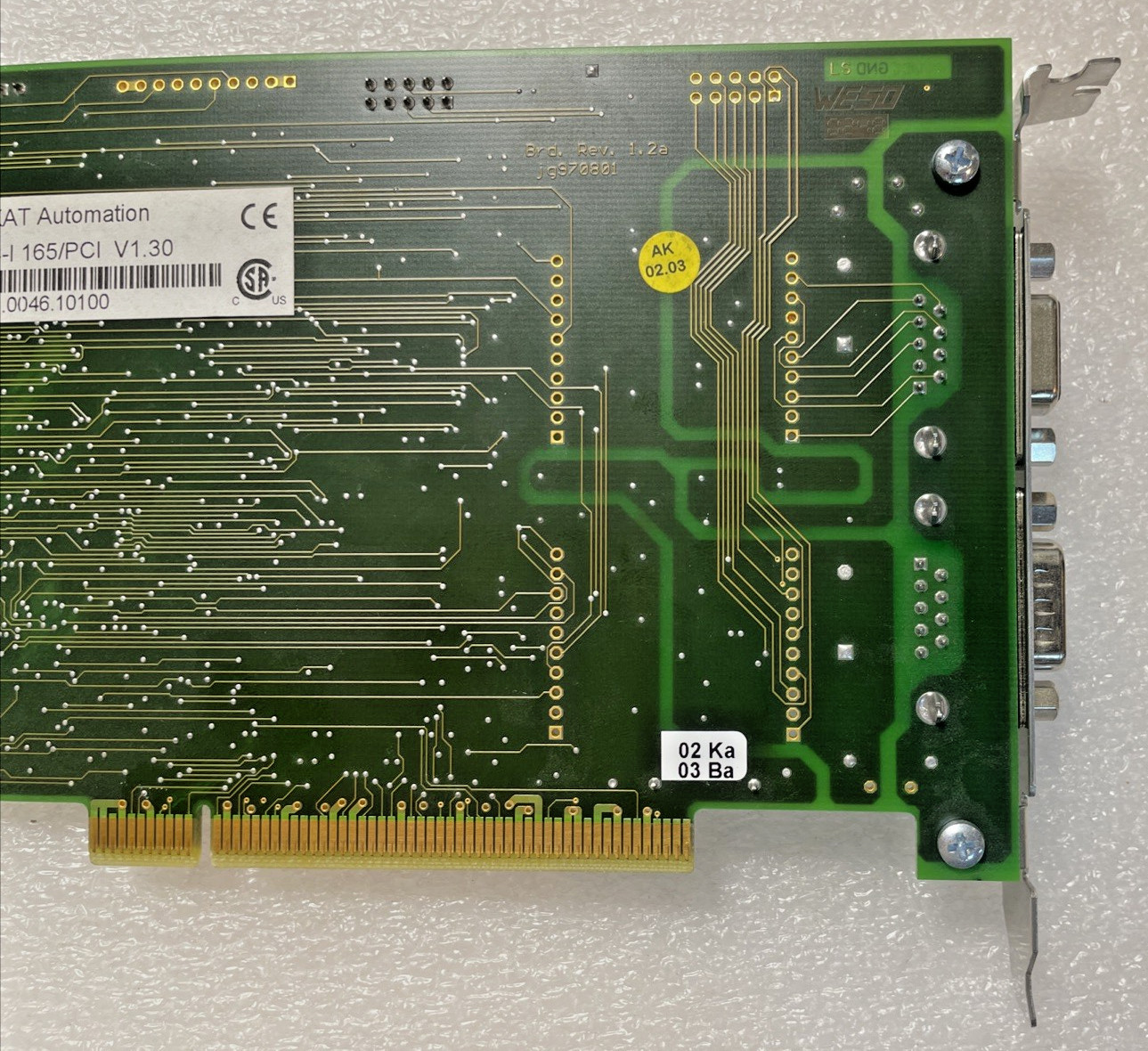 IXXAT AUTOMATION iPC-I 165/PCI V1.30