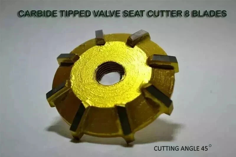 3 Angle Cut Valve Seat Cutter Kit CHEVY,MOPAR Big Block Motor 30-45-70 Deg