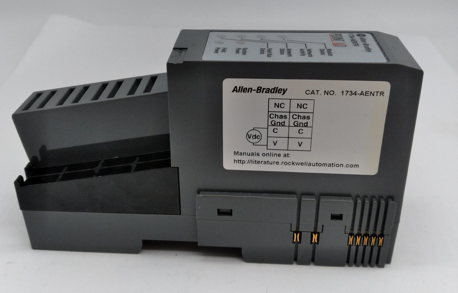ALLEN BRADLEY 1734-AENTR POINT I/O ETHERNET IP ADAPTER 24VDC SER B