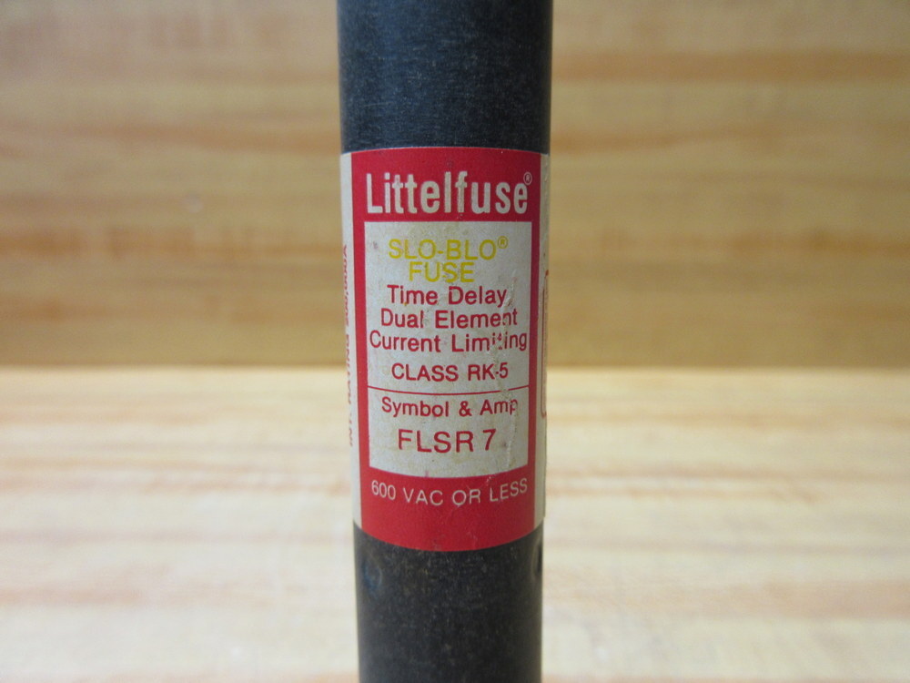 Littelfuse FLSR 7 Fuse Cross Ref 486L24, FLSR007 (Pack of 3)