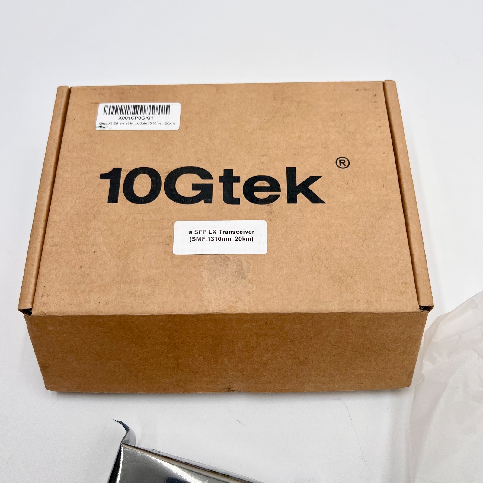 10GTEK GIGABIT ETHERNET SINGLEMODE LC FIBER MEDIA CONVERTER | NEW OPEN BOX