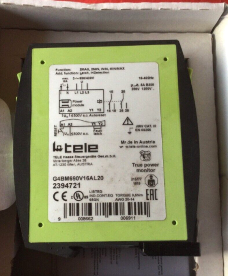 TELE G4BM690V16AL20 True Power Monitor