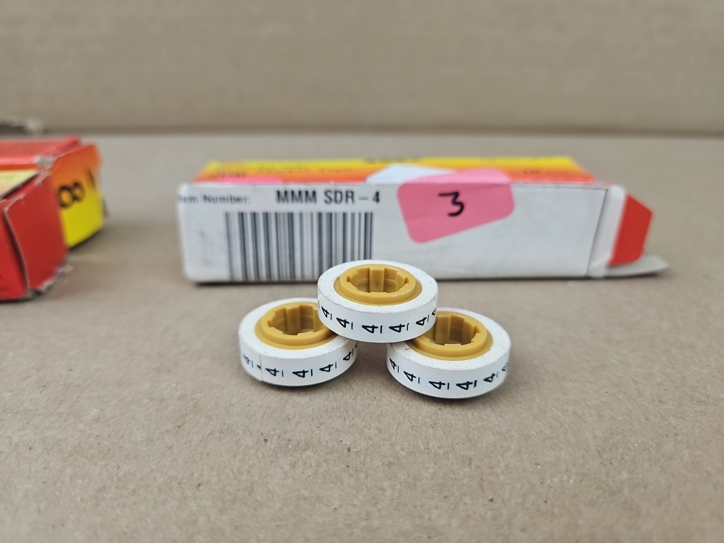 23 PC ROLLS NEW 3M SDR-4 SDR-8 SCOTCHCODE SDR WIRE MARKER TAPE