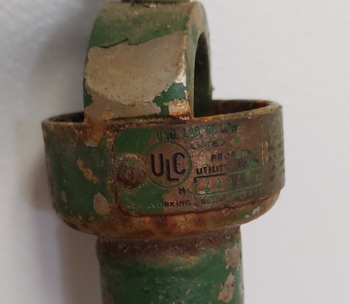 Vintage Industrial Utility Propane Torch Wand 39″ Tall ULC