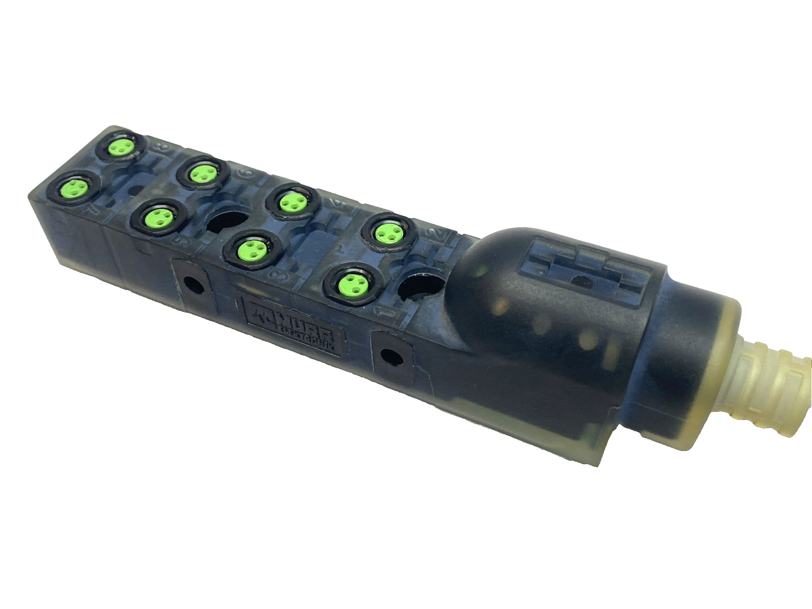 Murr Elektronik 8000-88010-3590500 M8 Junction Block 8x 3-Pole