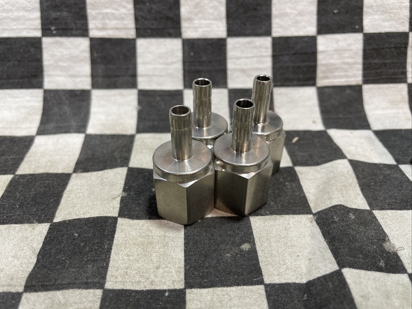 SWAGELOK FEMALE ADAPTER, SS-400-7-4 & SS-4-TA-7-4 & SS-4-TA-7-8, LOT OF 9#1541P1