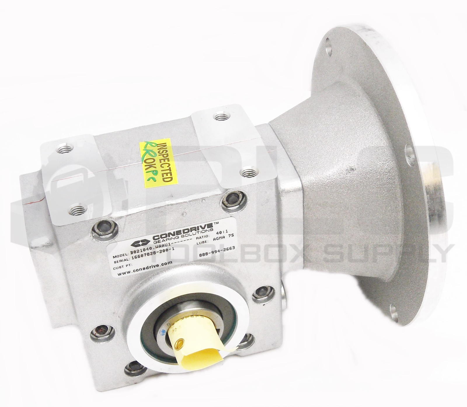NEW CONE DRIVE GEARING SOLUTIONS B021040.WAAU1 REDUCER 40:1 RATIO