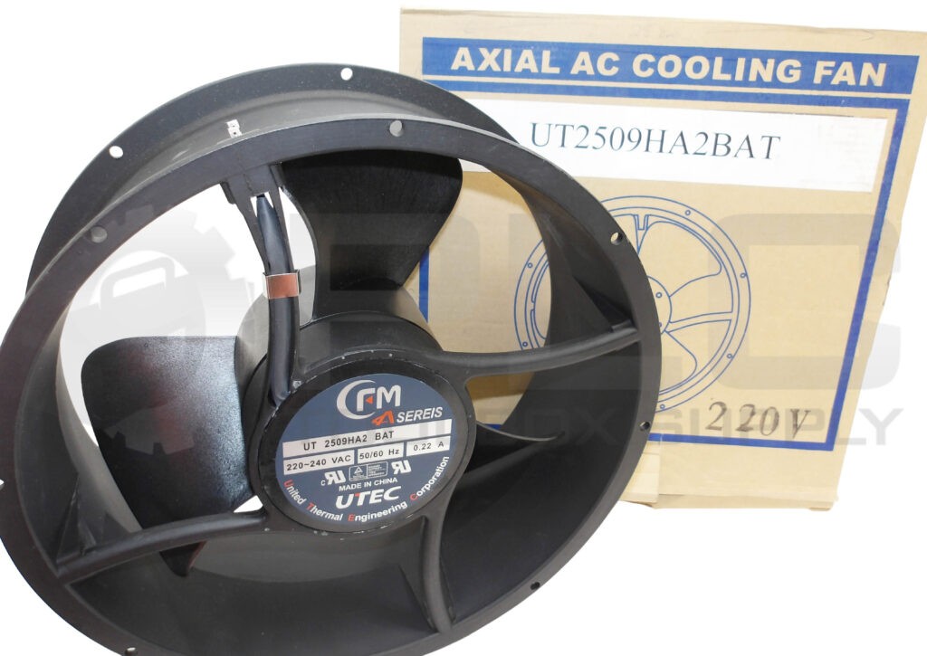 NEW UTEC UT 2509HA2 BAT AXIAL COOLING FAN 220-240VAC 50/60HZ 0.22A