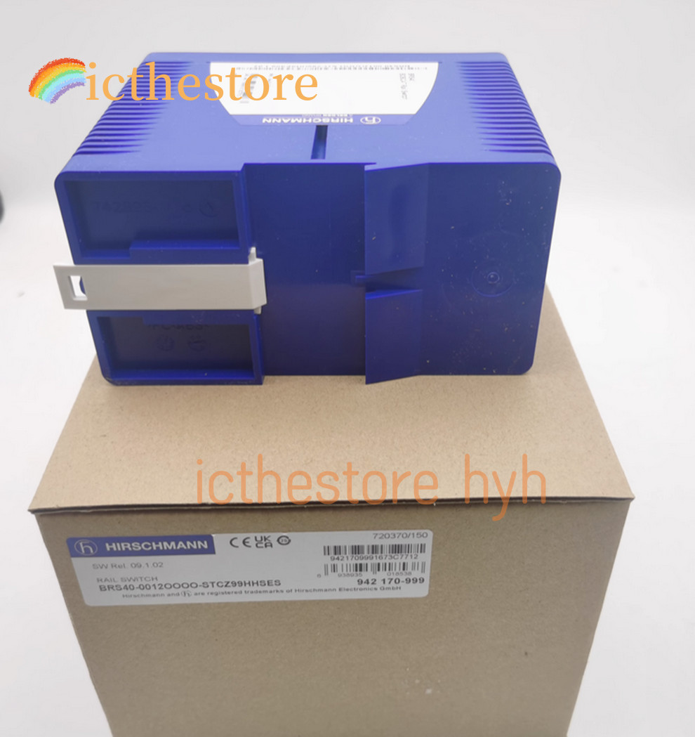 NEW BRS40-0012OOOO-STCZ99HHSES 1000Mbps RAIL SWITCH DHL/FedEx