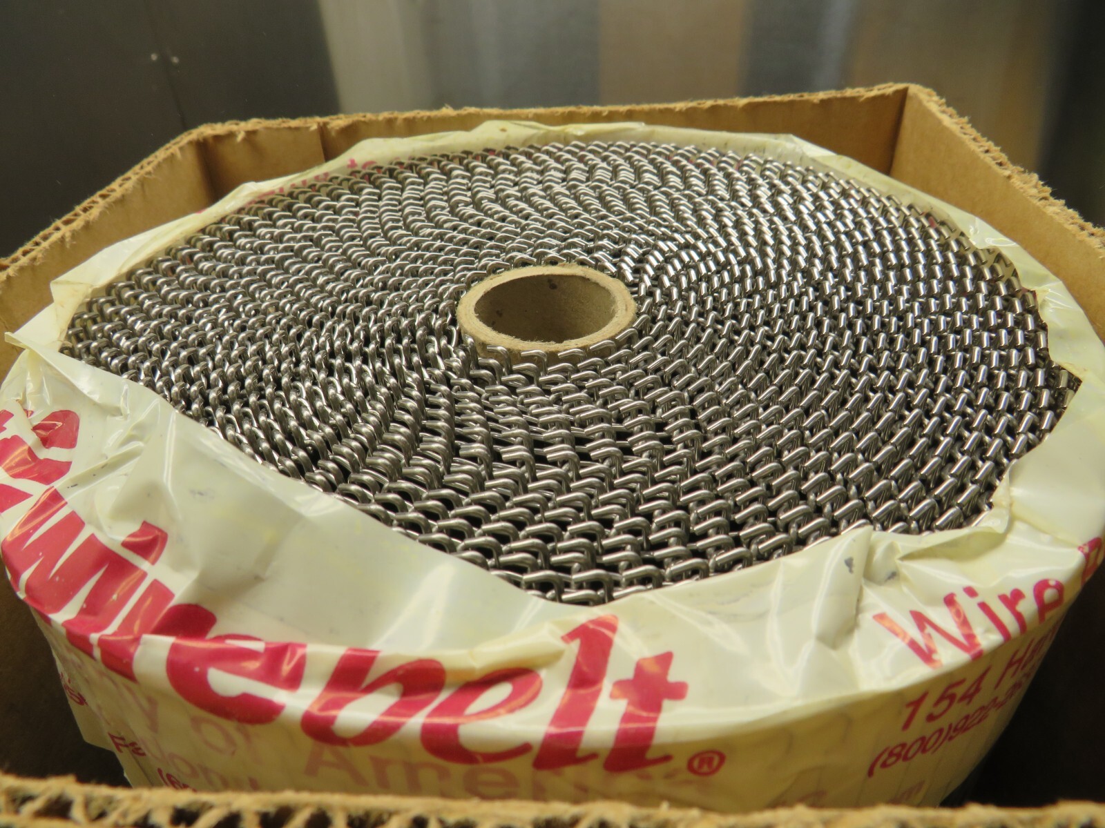 Wire Belt 2181SS FF,48×050,18.00W,9SP,SLE,SS 30 Feet