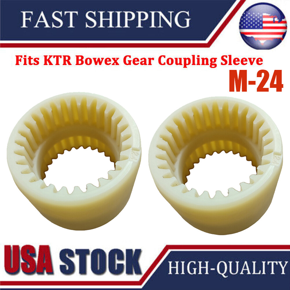2PCS M-24 Coupling Sleeve FLEXIBLE SHAFT PART # M-24 For Bowex USA